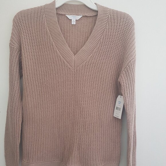 New beige Time and Tru brand sweater (size S) - Picture 1 of 8